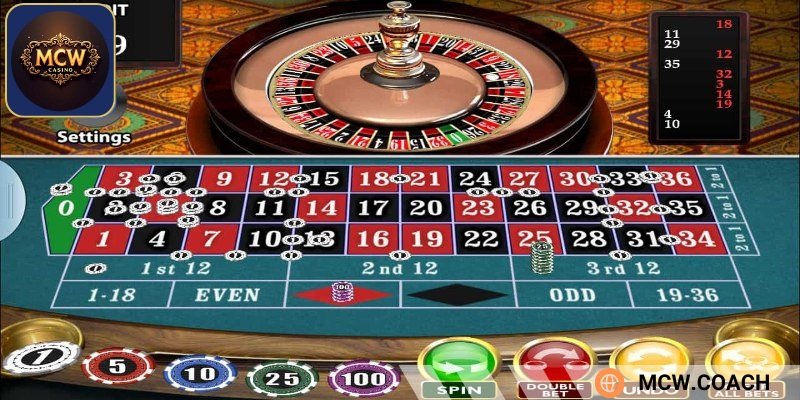 Bàn cược Roulette châu Âu dễ ăn hơn