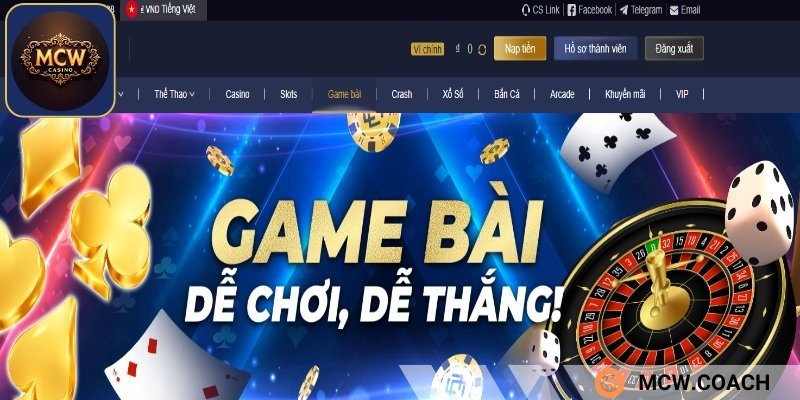 Thông tin game bài 3D MCW